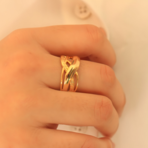 Anel dourado