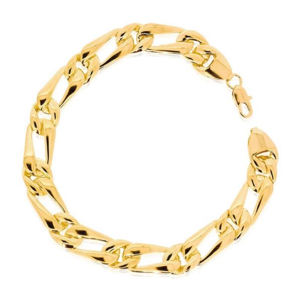 Pulseira masculina dourada